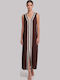 Summer Maxi Brown Dress