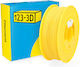 PLA 3D Printer Filament 1.75mm Yellow 1kg DFB00240c