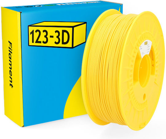 PLA 3D Printer Filament 1.75mm Yellow 1kg DFB00240c