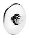 Deante Built-in Mixer & Shower Head Set for Shower Silver