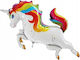 Einhorn Luftballon Folie Jumbo 112cm