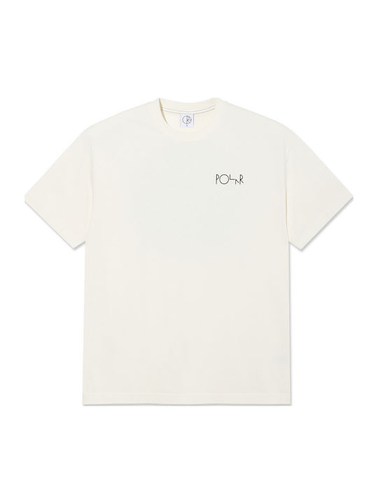 T-Shirt Elfenbein / Schwarz