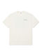 T-Shirt Elfenbein / Schwarz