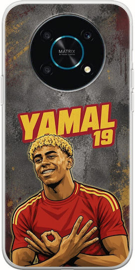 Husă World Stars Collection Lamine Yamal Honor Magic4 Lite 5G Flexibil TPU Silicon Transparent