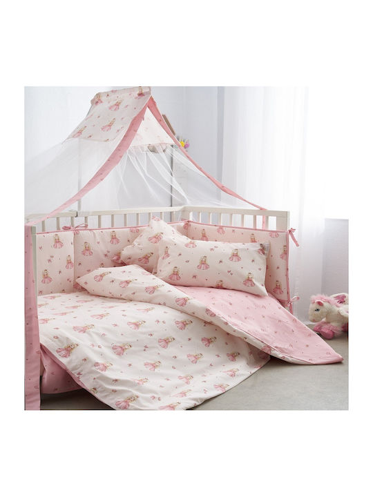Vesta Home Baby Quilt Cotton Pink 120x160cm