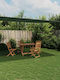 vidaXL Garden Gazebo with LEDs Green 4x3.98m