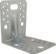 Raft de colț din Metal în Culoare Gri 105x105mm