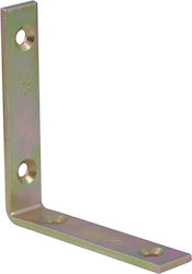 Eckregalhalterung aus Metall in Grau Farbe 100x100mm