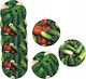 Set 10 Lids Ø 66 Jars Preserves Cucumber Motif 4-clamp