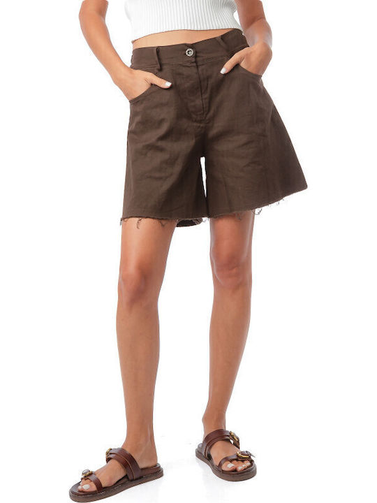 Women's Brown Bermuda