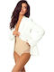 High Waist Women's Briefs 2Pack With Beige Lace