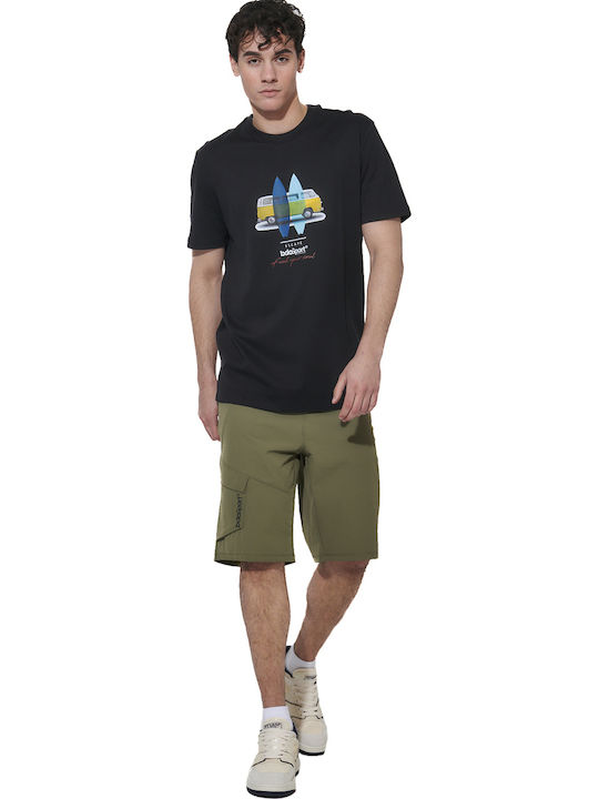 Body Action Ανδρική Βερμούδα Stone Khaki