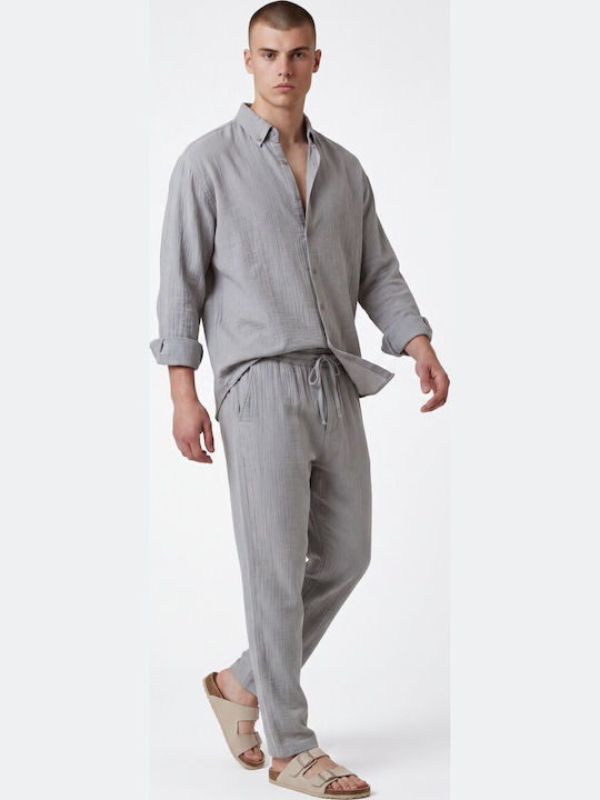 Ben Tailor Ben Tailor Herrenhosen Set Grau