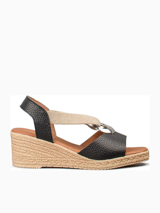 Marila Footwear Πλατφόρμες Μαύρες