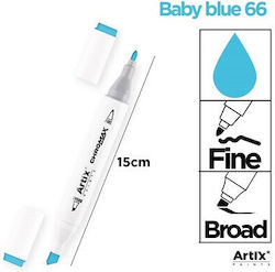 Artix Μαρκαδόρος Σχεδίου Baby Blue