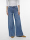 Women's Jean Pants in Wide Leg Style