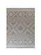 Tzikas Carpets Novo 54161 Χαλί Εξωτερικού Χώρου Ορθογώνιο Ψάθινο Μαύρο 133x190cm