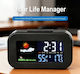 Smart Clock Дигитален Термометър за Използване в Закрито Помещение
