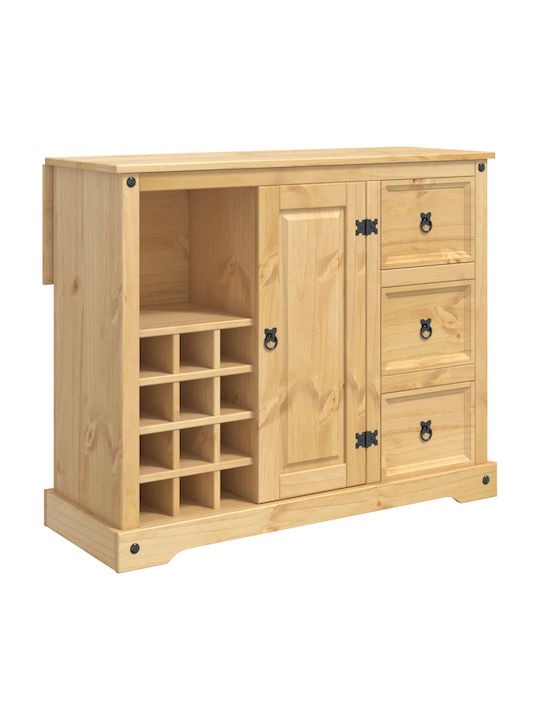 Freestanding Cabinet Honey Wax 112x70x91.5cm