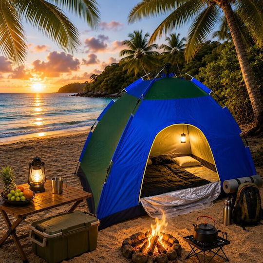 ForHome Automatic Camping Tent Igloo for 5 People 260x260x170cm
