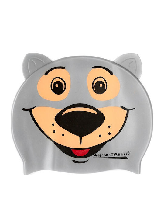 Aquaspeed Zoo Bear – Παιδικό Σκουφάκι Κολύμβησης Σχέδιο Αρκουδάκι Aqua Speed Grey Aquaspeed Zoo Bear – Παιδικό Σκουφάκι Κολύμβησης Σχέδιο Αρκουδάκι Aqua Speed Grey