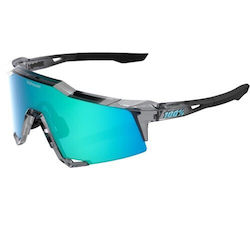 100% Cycling Glasses Speedcraft With Grey Frame...