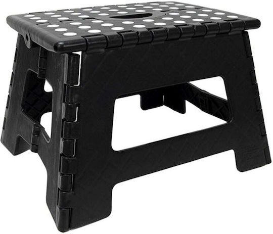 Gardalux Scaun Pliabil De Plajă Negru 29x22x22cm