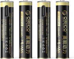 Orico Rechargeable Batteries AAA 1.5V 4pcs