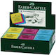 Erasers Faber Castell 127321 Charcoal Color 18 Pieces