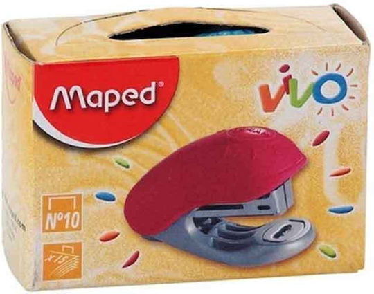 Agrafatoare Mini Vivo Nr 10 Culori Diverse Maped