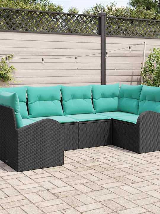 Outdoor Corner Rattan Sofa With Cushions