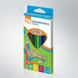 Ξυλομπογιές Scool Flexy 24 Χρώματα Ξυλομπογιές Scool Flexy 24 Χρώματα