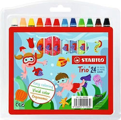 Stabilo Ölpastelle 24 Stück 2624