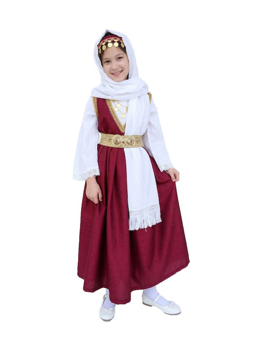 Traditional Kids Costume with Scarf