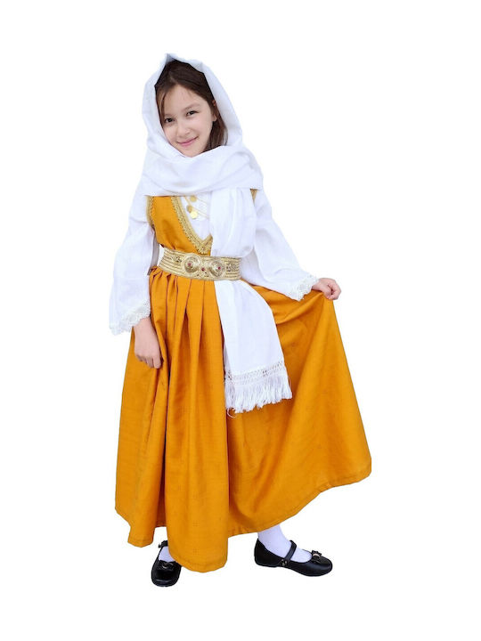 Traditional Kids Costume with Scarf