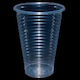 Lux Plast Ποτήρι μιας Χρήσης Διάφανο 200ml 100τμχ