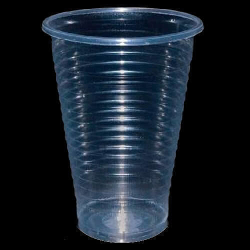 Lux Plast Ποτήρι μιας Χρήσης Διάφανο 200ml 100τμχ