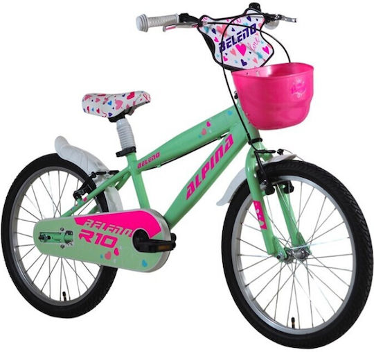 Alpina 20" Kids' City Bicycle with Aluminum Frame Turquoise