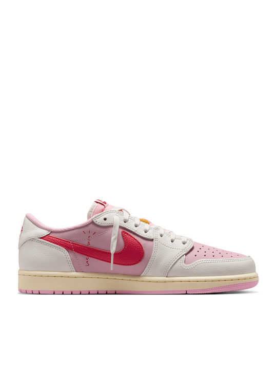 Jordan Air Jordan 1 Retro Low OG SP Travis Scott Сникърси Розови