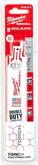 Milwaukee 48475712 Saw Blades The Torch 150mm 5 Pieces