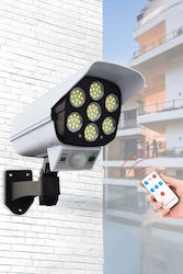 Stewehome Φωτιστικό Led Ηλιακής Ενέργειας Εμφάνιση Κάμερας Αδιάβροχο Τηλεχειρισμό Λευκό 21 Cm Stewehome Φωτιστικό Led Ηλιακής Ενέργειας Εμφάνιση Κάμερας Αδιάβροχο Τηλεχειρισμό Λευκό 21 Cm