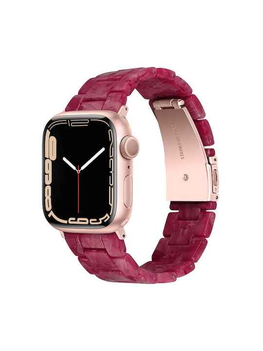 Λουράκι Resin Bracelet Wine Apple Watch 38 40 41 42mm Series 10/11