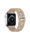 Λουράκι Nylon Roses Beige Apple Watch 38 40 41 42mm Series 10/11