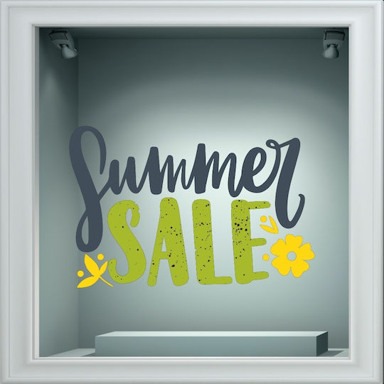 Αυτοκόλλητο Εκπτώσεων - Summer Sale 132 - 50cm X 33cm