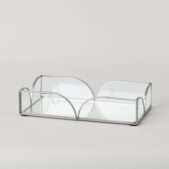 SteweHome SteweHome Dekorative Tabletts Glas 20x10cm