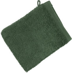 Bath Wash Mitt Terry 500 G/m2 Dark Green Mono