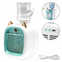 Andowl USB Fan with Water 5W White Q-HF2