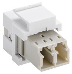 Goobay Keystone Module Οπτικής Ίνας 80000 2x Lc-duplex Λευκό Goobay Keystone Module Οπτικής Ίνας 80000 2x Lc-duplex Λευκό