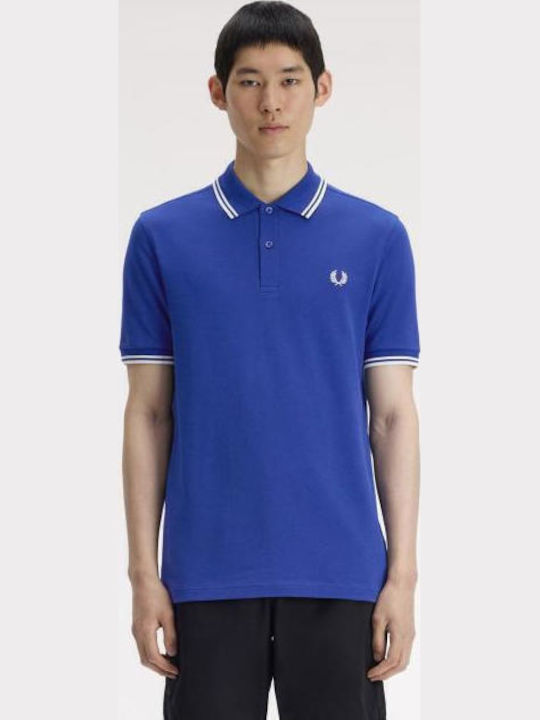 Fred Perry Polo Herrenblusen Blau