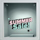 Αυτοκόλλητο Εκπτώσεων - Summer Sale 133 - 120cm X 71cm